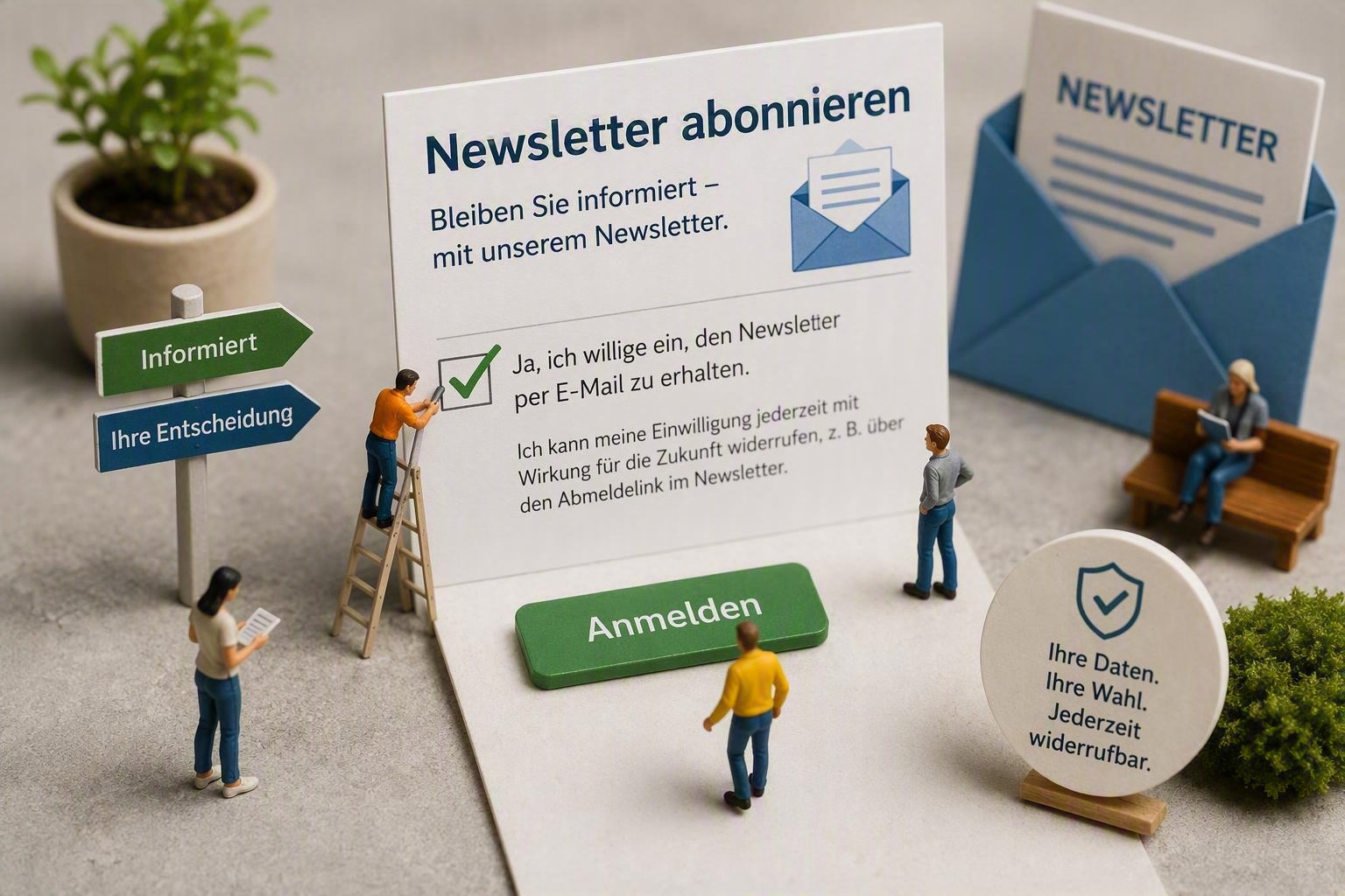 Einwilligung und Double Opt-in